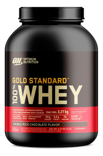 100% Whey Gold Standard Optimum Nutrition® 5lb