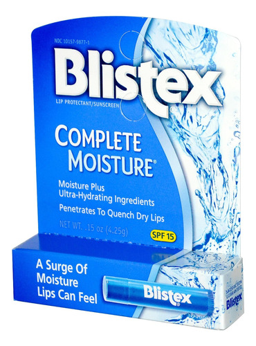Blistex Complete Moisture Spf 15 Lip Protectant 0.15 Oz
