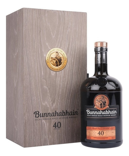 Whisky Bunnahabhain 40 Anos Edição Limitada 700 Ml