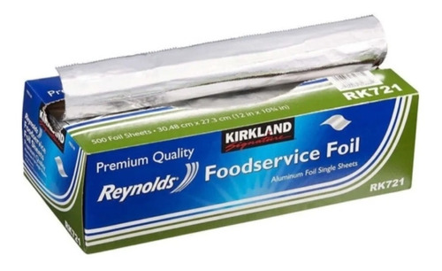 Kirkland Signature Hojas De Aluminio 500 Piezas