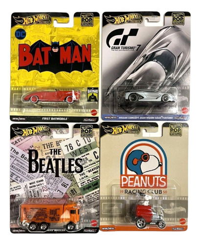 Hot Wheels Premium Pop Culture Batimóvil Snoopy Beatles