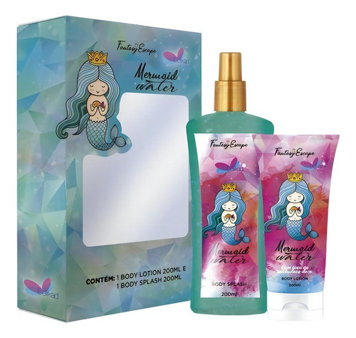 Kit Body Splash + Body Lotion Delikad Fantasy Escape