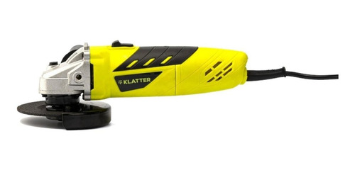 Imagem 2 de 3 de Esmerilhadeira angular Klatter YSAG01 de 60 Hz verde e preta 840 W 127 V