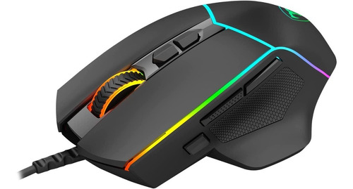 Imagem 6 de 6 de Mouse Gamer T-dagger Camaro Rgb Preto Com Fio Usb - Lacrado