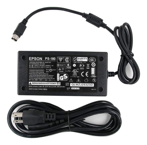 Adaptador Ac De Repuesto De 24 V Para Epson Ps-180 Ps-170 Ps