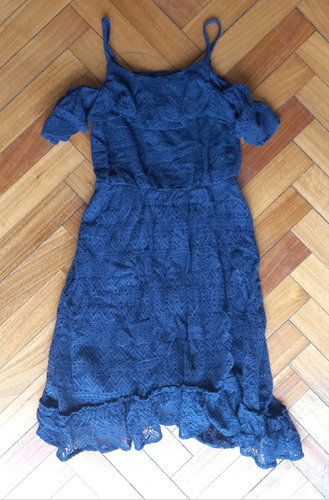 Vestido/solera Azul Oscuro - The Chidren's Place - Talle 7/8