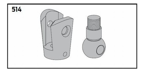 Lcn Sem7810514 7800 Series Ball Pivot And Connection Wkw
