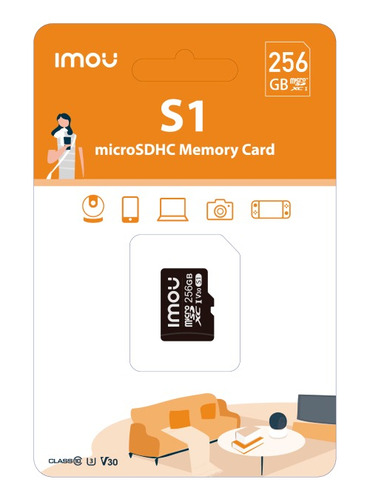 Tarjeta De Memoria 256gb Imou Microsdhc S1