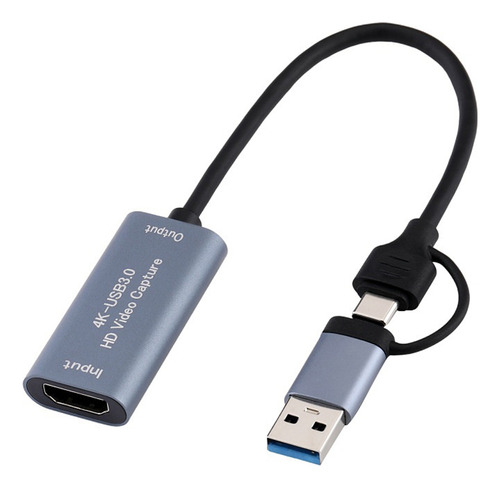 Tarjeta De Captura De Vídeo Usb 3.0 Compatible Con 4k Para V