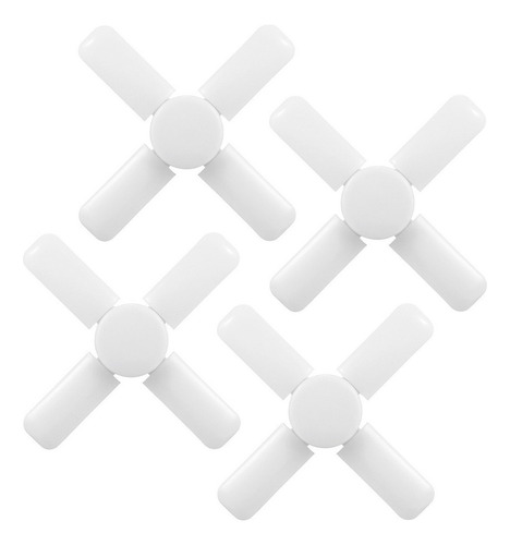 4 Luces Led De Garaje - Luces De Garaje Regulables De Techo,