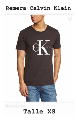 Remera De Hombre Calvin Klein Logo