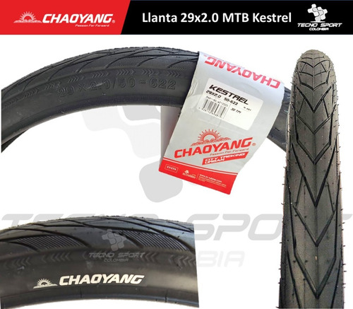 Imagen 2 de 6 de Llanta Bicicleta Chaoyang 29 X 2.0 Kestrel Mtb X 2 Unidades