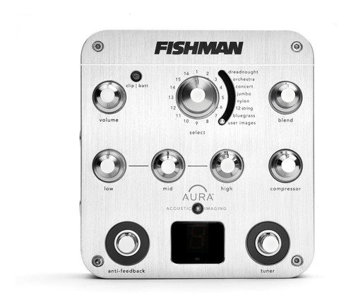 Fishman Aura Spectrum Di Preamplificador Externo Di Box