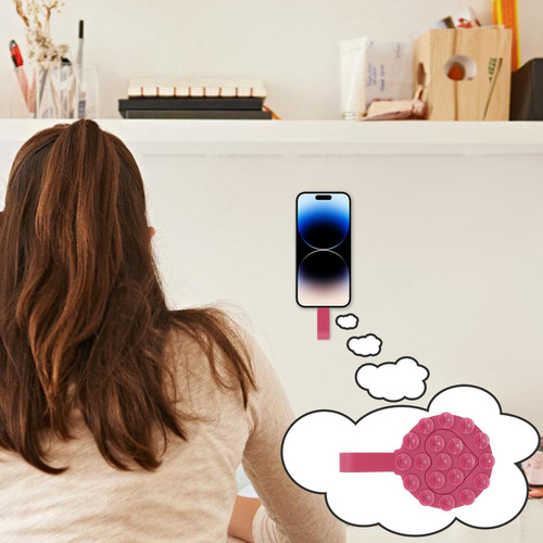 Soporte De Silicona Para Caja De Teléfono Con Ventosa Soport
