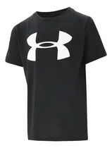 Comprar Remera Negra Urbana Under Armour Mujer Sportstyle Logo