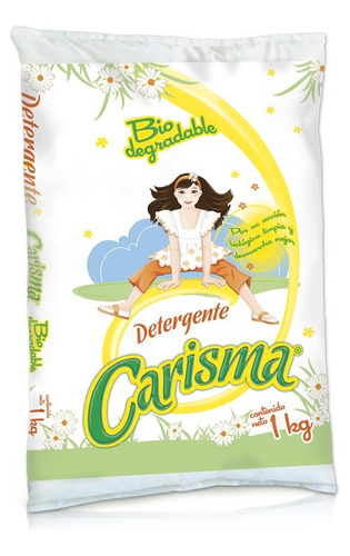 Carisma Detergente En Polvo 1 Bolsa De 1 Kg