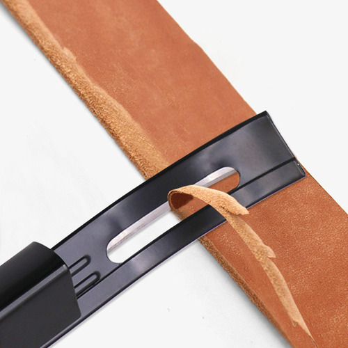 Cuchillo De Corte De Cuero De Acero Inoxidable