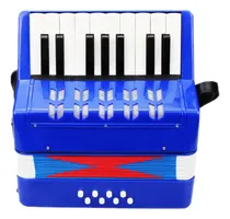 Comprar Miniacordeón Infantil Ergonómico De 17 Teclas Y 8 Bajos Para