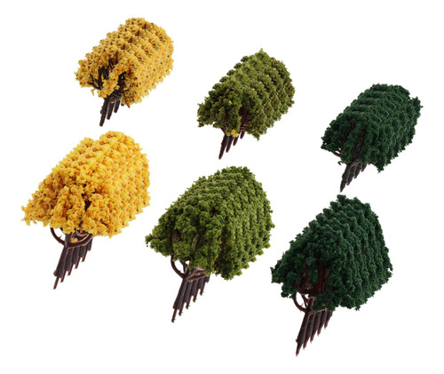 Modelo De Árboles En Miniatura Árboles De 30 Piezas