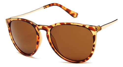 Gafas De Sol Redondas Con Forma De Ojo De Gato Para Hombre,