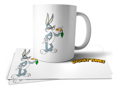 Bugs Bunny Conejo Looney Tunes Taza Tu Propio Estilo 