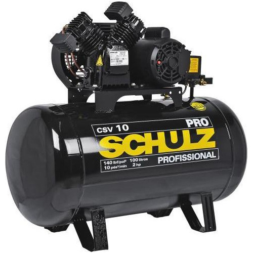 Compressor De Ar Pro Csv10/100l 2cv