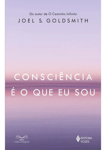 Consciência E O Que Eu Sou, De Joel S. Goldsmith,. Editora Vozes Ltda., Capa Mole, Edição 1 Em Português, 2023