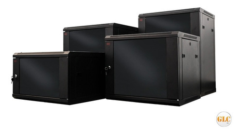 Imagen 3 de 8 de Rack 9u Mural Soho 9 Unidades Glc 19 Interior 500mm 19 PuLG