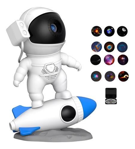 Lampara Proyector Astronauta Led Estrellas Y Galaxia Circuit