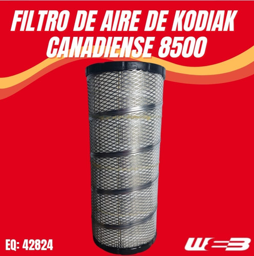 Filtro Aire Kodiak Canadinse 8500 Wra-4672