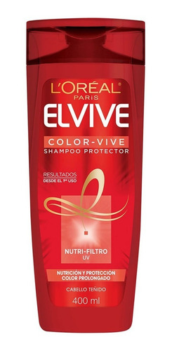 Shampoo Elvive Loreal Paris Color Vive X400 Ml