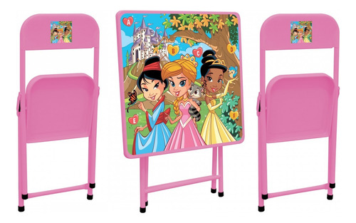 Mesinha Infantil Didática Criança 2 Cadeiras