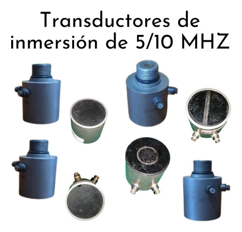 Ultrasonido Industrial: Transductor De Inmersión De 5/10 Mhz