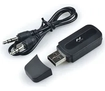 Comprar Receptor Audio Bluetooth Adaptador Aux Musica Auto Parlant