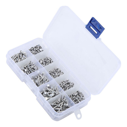 Remache De Aluminio M2.5, 500 Piezas, Remaches De Cabeza Pla