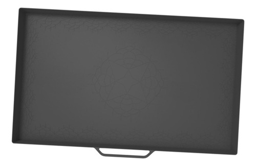 Tapete De Silicona Para Barbacoa, 36 Pulgadas Negro