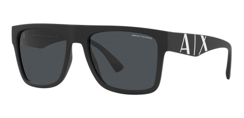 Lentes Solar Armani Exchange Ax4113s 807887 Negro Mate Nuevo