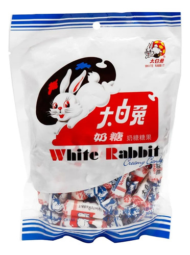 Caramelos Masticables White Rabbit Leche 25g