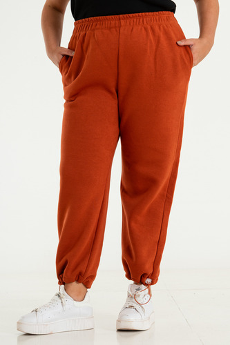 Jogging Frisa Mujer Talles Grandes Moda Invierno 2025