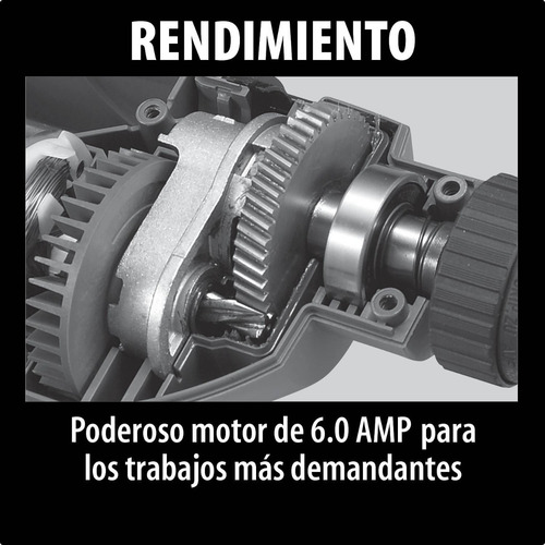 Imagen 4 de 10 de Taladro Percutor Destornillador Eléctrico Makita Hp1640 13mm