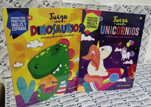 Juega Con Unicornios Ingles Y Español Colorea Y Desarrolla A