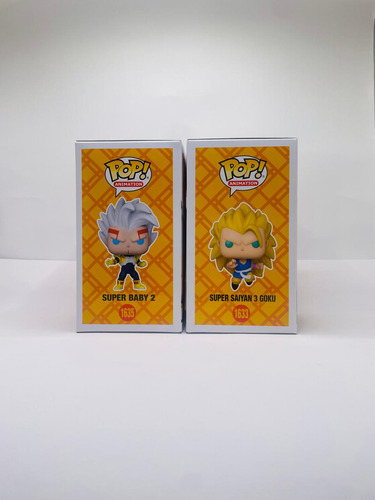 Funko Pop- Dragon Ball Gt- Goku 1633 Y Super Baby 1635-pack (Usado)