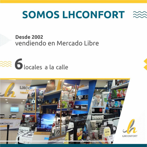 Heladera Patrick Hpk 135 Blanca 277 Lts Freezer Lhconfort