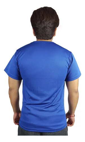 Polera Dry Fit Azul Rey Versátil Y Funcional