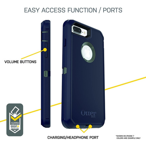 Otterbox Defender Series - Estuche Para iPhone Y iPhone Plus