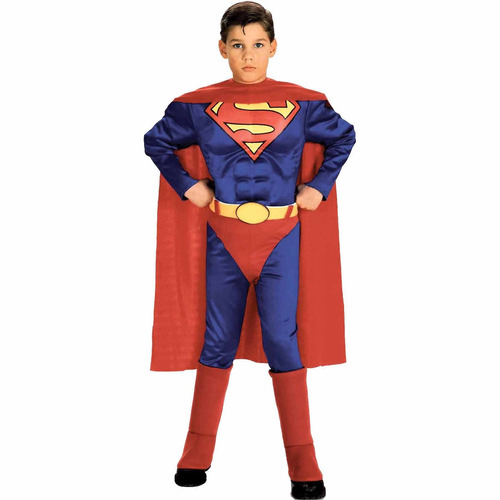 Disfraz Para Niño Superman Talla: S Halloween 