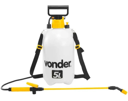 foto de Pulverizador Bomba Manual Lateral 5 Lts Vonder Prof Pl005 Cor Branco