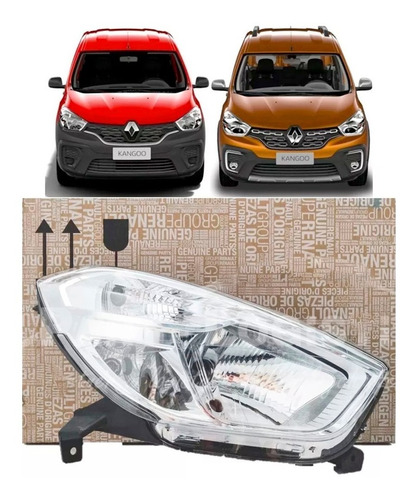 Optica Derecha Renault Kangoo 2018 2019 2020 2021 Original
