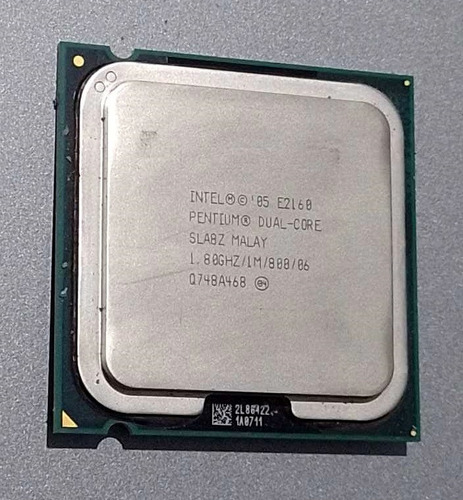 Microprocesador Intel Pentium Dual Core E2160 Slabz 1.8ghz (Usado)