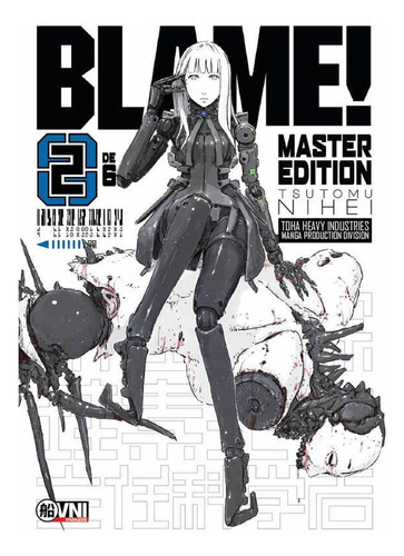 Blame Master Edition 02, De Tsutomu Nihei. Serie Blame Master Edition Editorial Ovni Press Manga, Tapa Blanda En Español, 2019